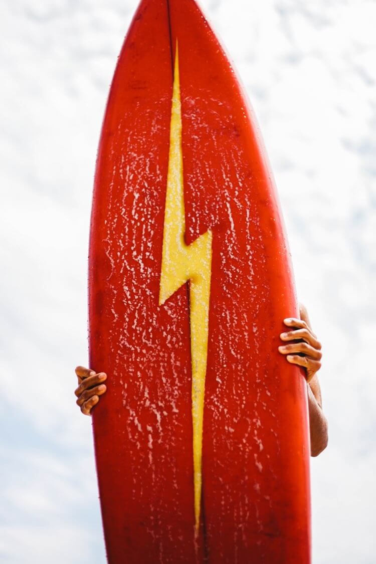 Lightning Bolt surfboard
