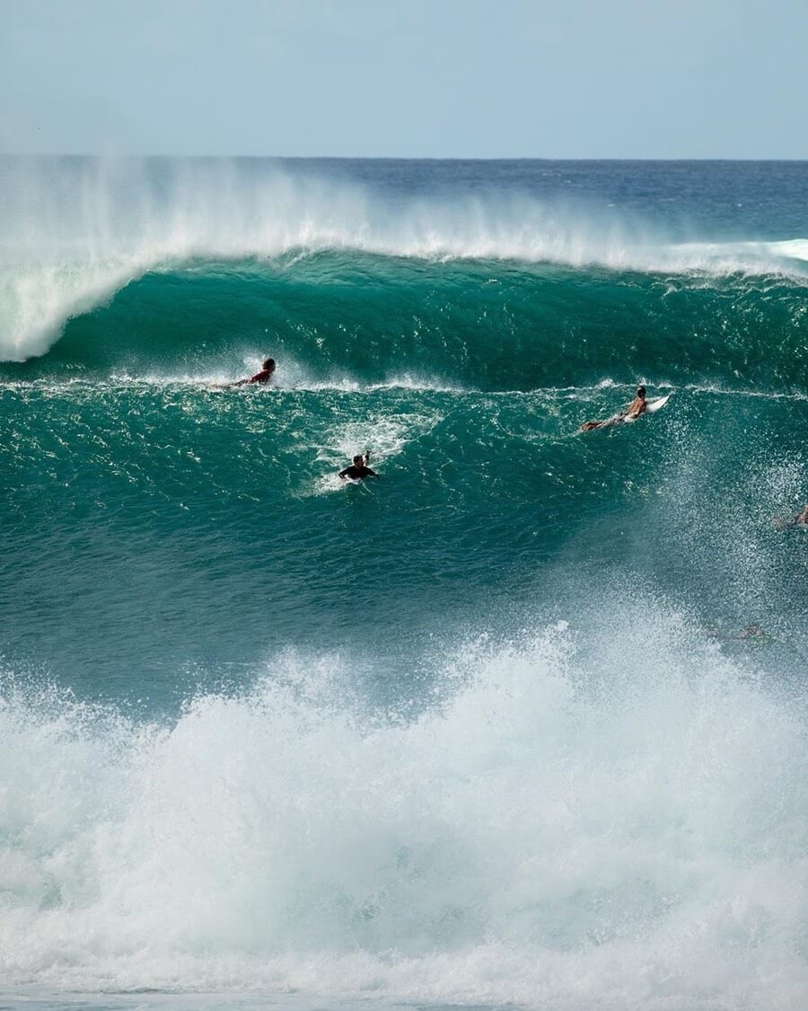 Pipeline, North Shore of Oahu, Hawaii
