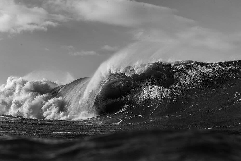 Big wave in Ireland
