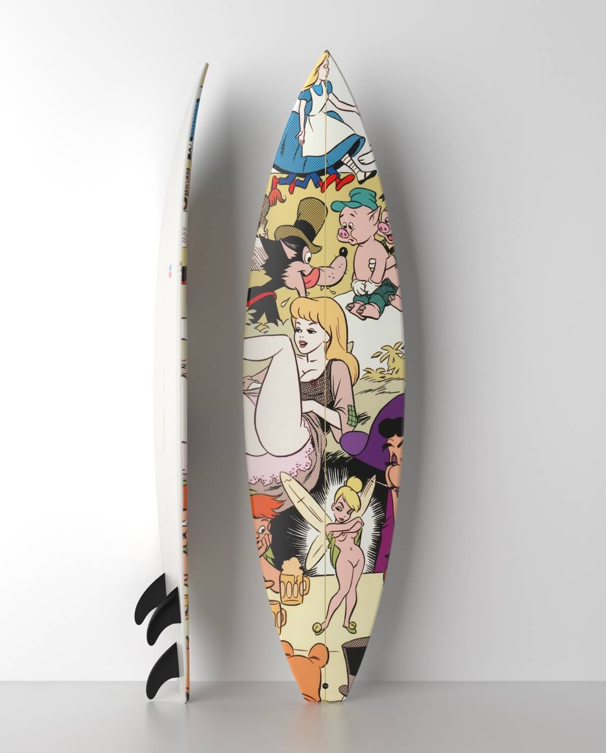 Disney surf art | Club of the Waves