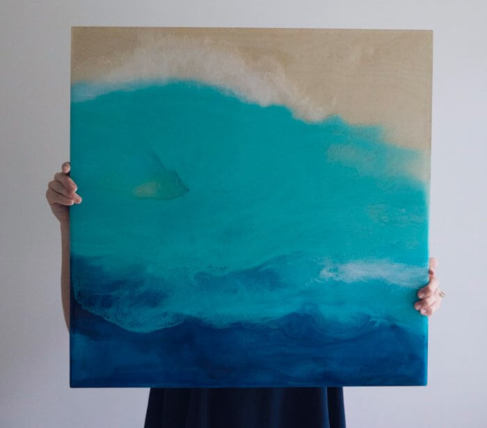 Bree Poortレジンアート作品　ブリーポート　ハワイ　ART Bree