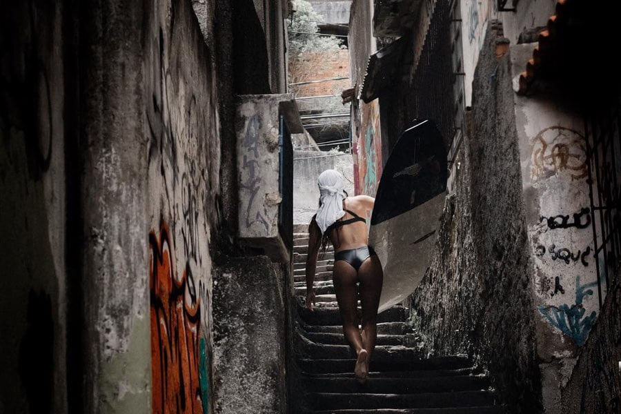 Evelin Neves in Rio de Janeiro, Brazil