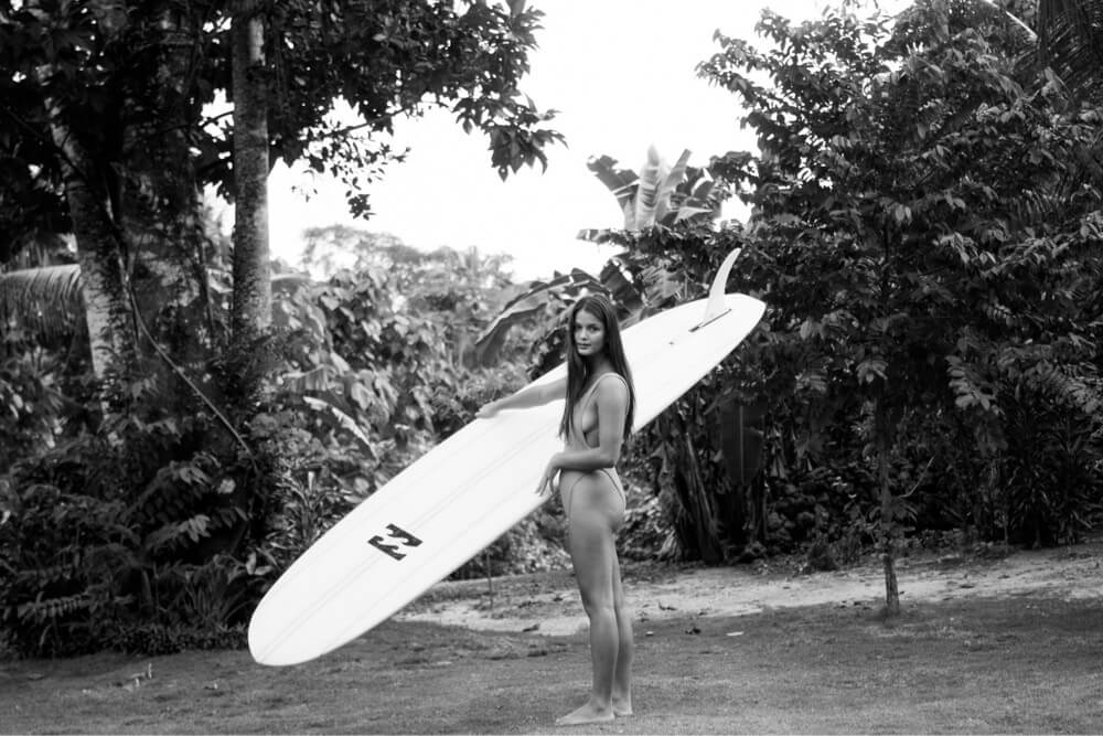 Longboard surfer, Josie Prendergast