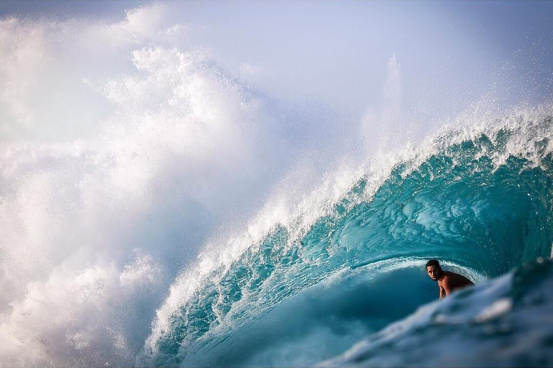 Hawaiian big wave surfer, Billy Kemper