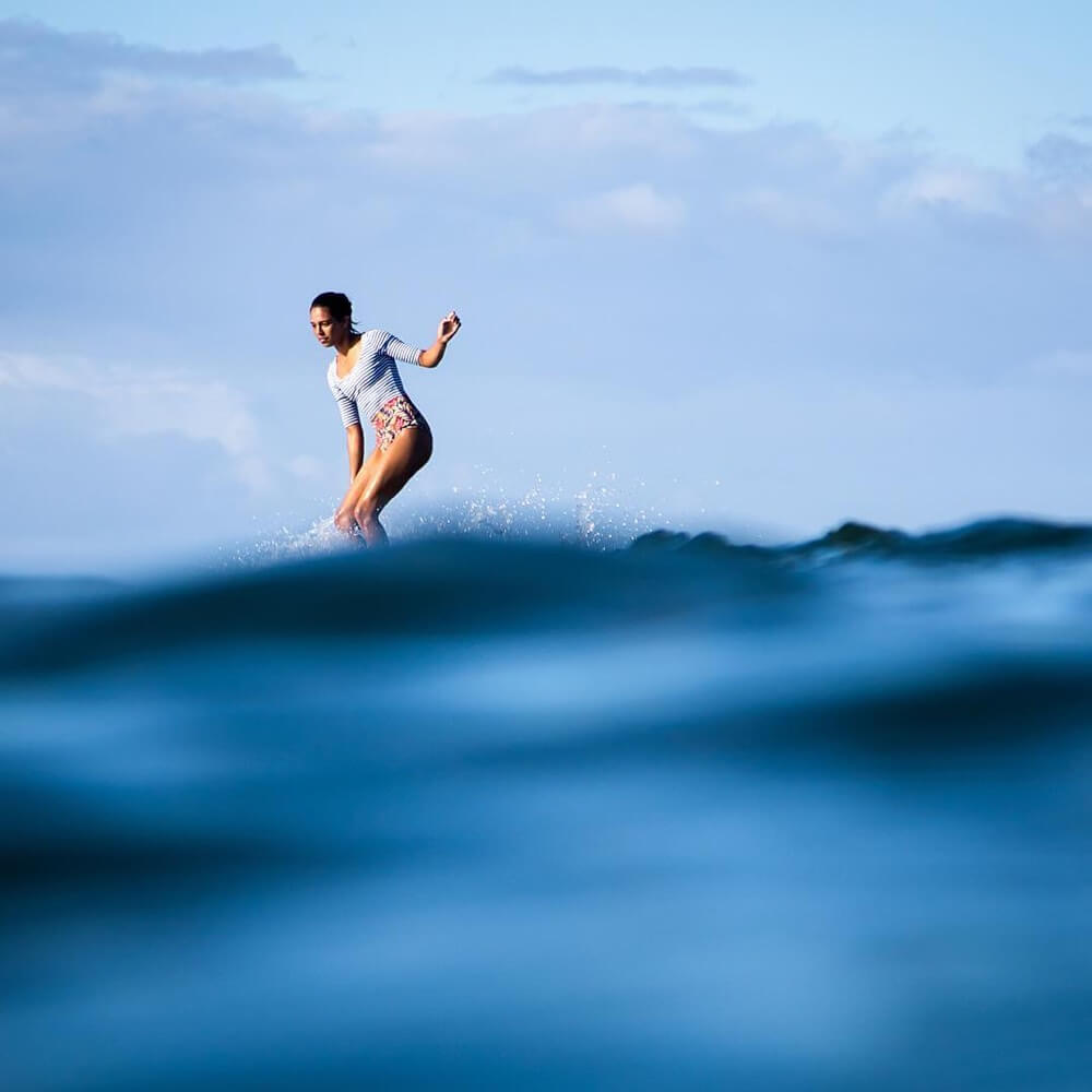 Hawaiian surfer, Makoa Ah Sam