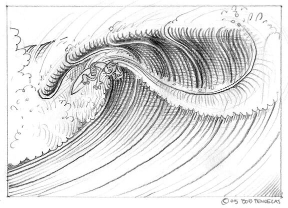 Sea waves sketch. Outline of sea wave. Hand drawn sketch. Ocean wave set  hand drawn doodle illustration 10862352 Vector Art at Vecteezy