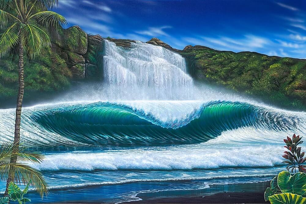 Hilton Alves — Surf Artist in Oahu, Hawaii (via Brazil)