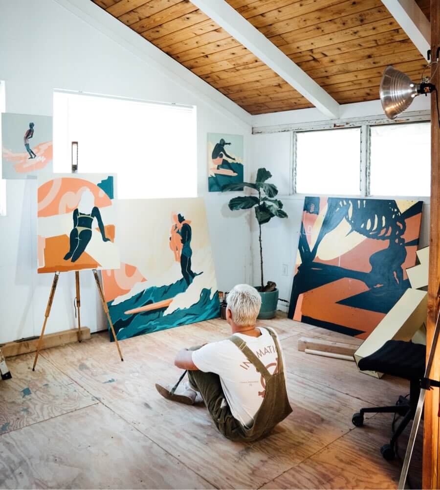 Jack Soren – artist’s studio