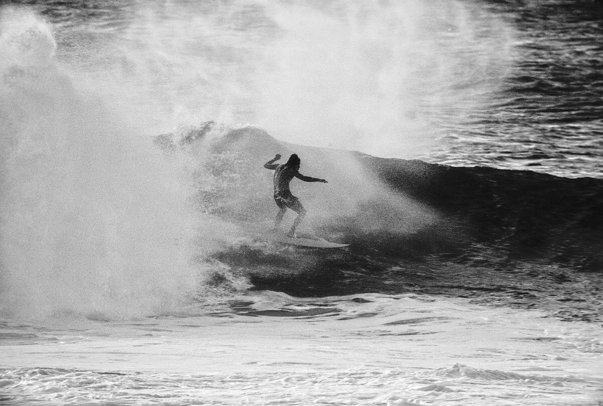 Gerry Lopez at Pipeline, Hawaii in 1971