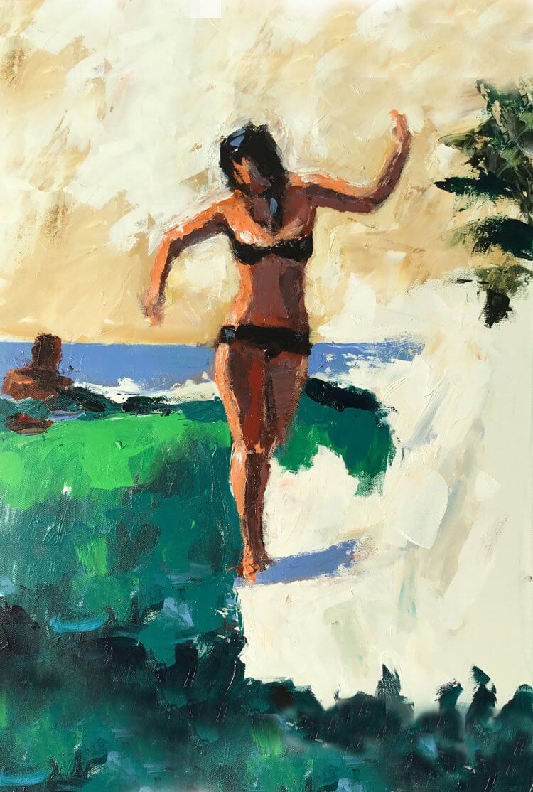 Single Fin – Female Surfer