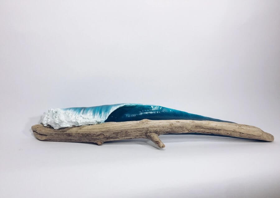 Trinta e nove e meio – wave sculpture