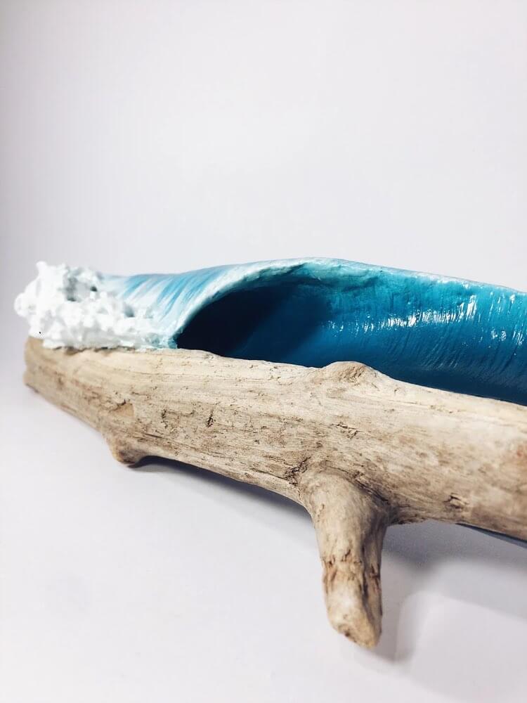 Trinta e nove e meio – wave sculpture