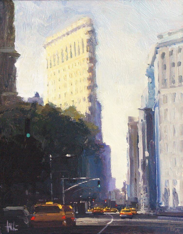 Flatiron Building in New York City