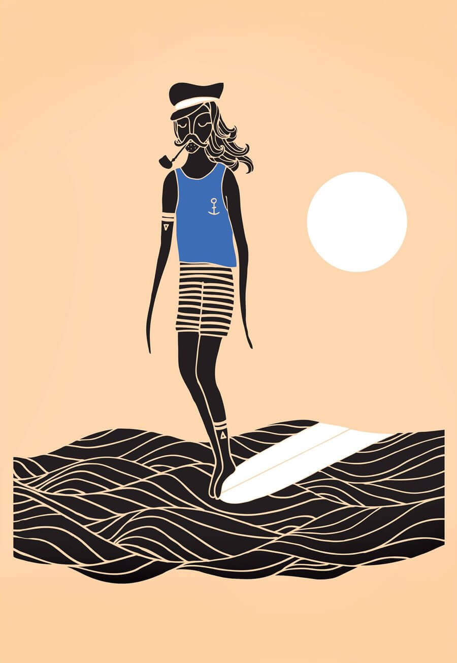 Surfer Sailor