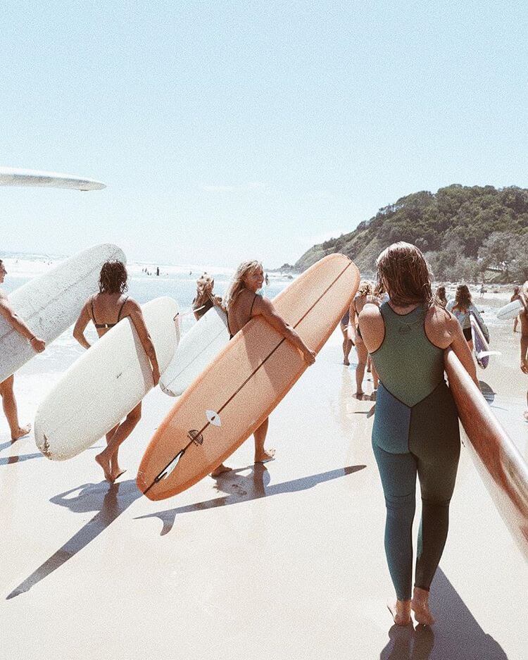 Surfer girls. Photo by Ming Nomchong