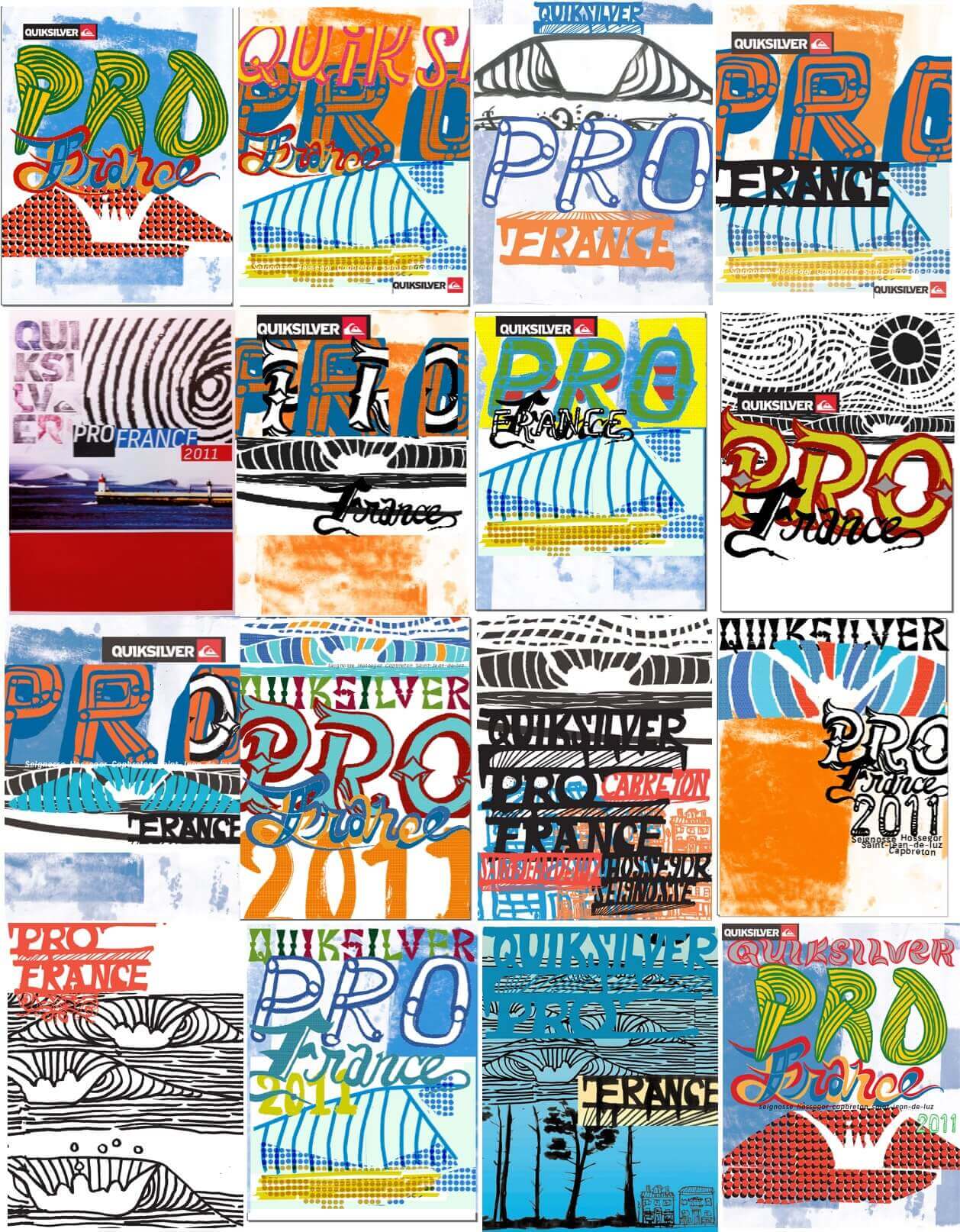 Quiksilver Pro France 2011 concepts