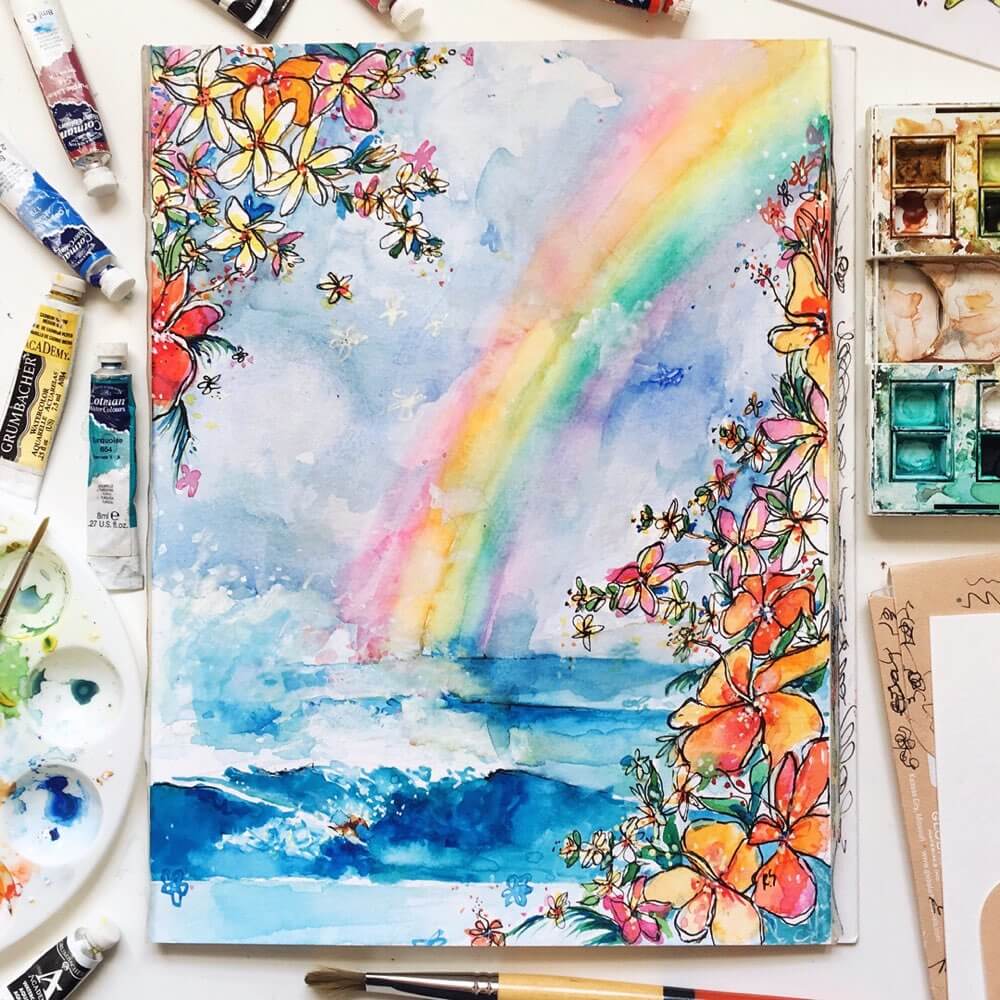 Wave Under The Rainbow