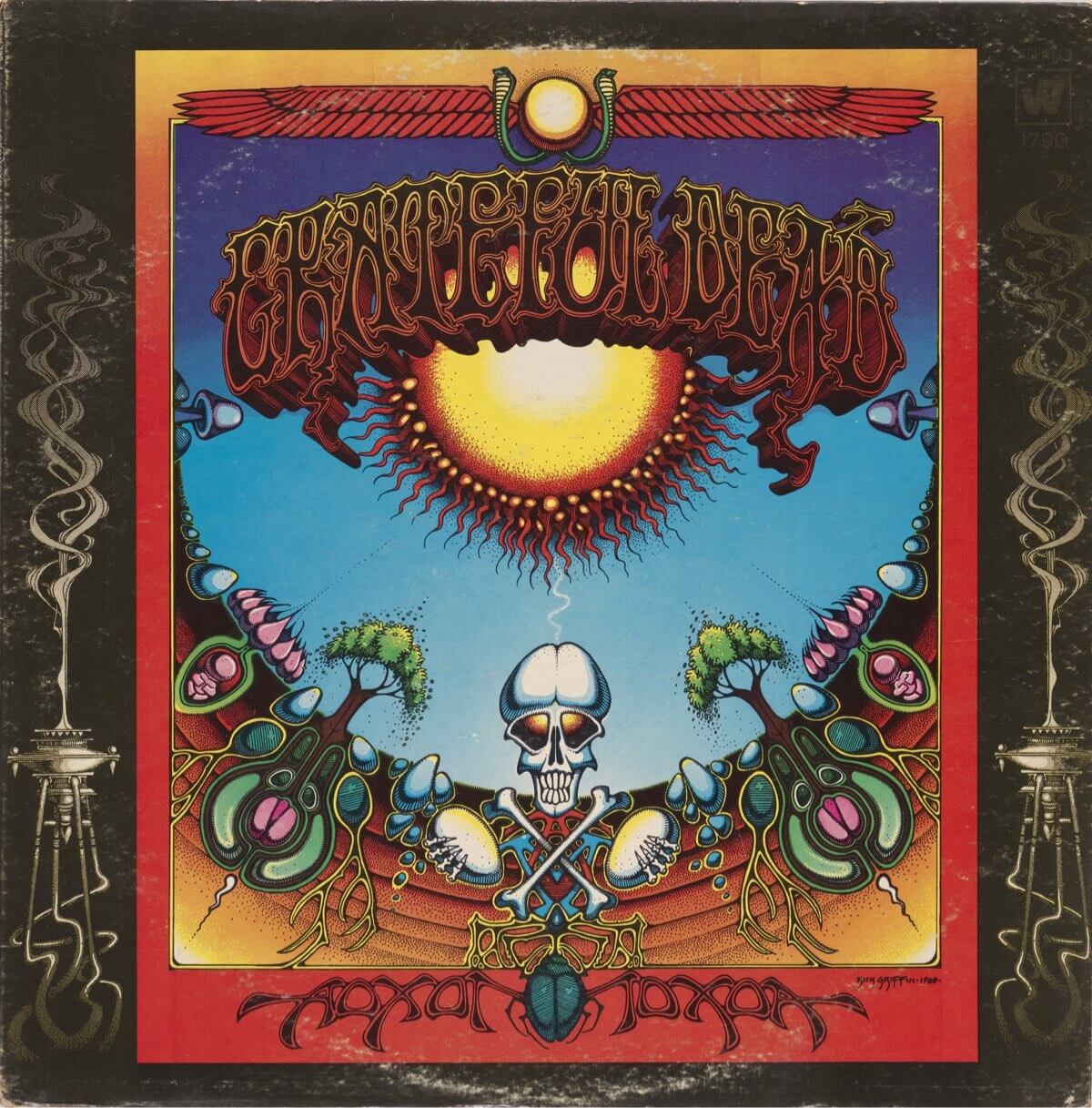 Grateful Dead album cover for Aoxomoxoa (art by Rick Griffin)