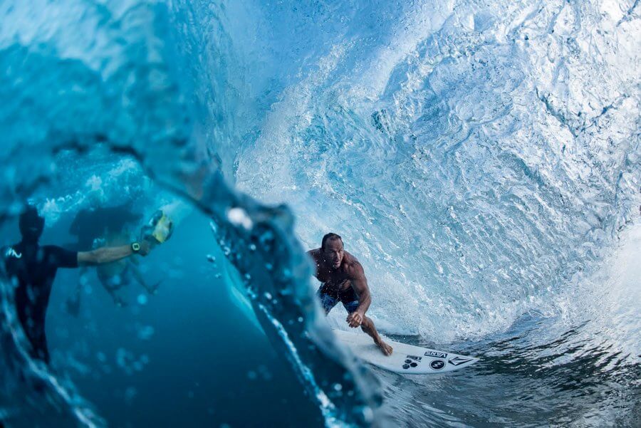 Kai Garcia at Backdoor, Hawaii