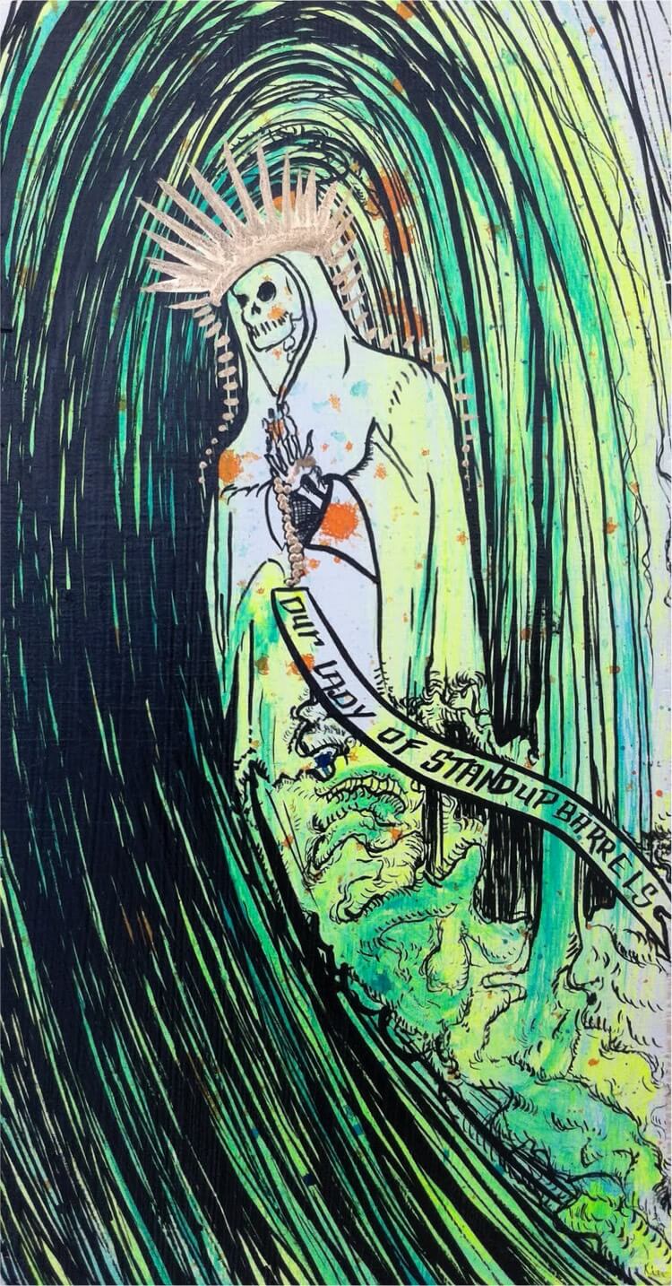 Our Lady of Standup Barrels
