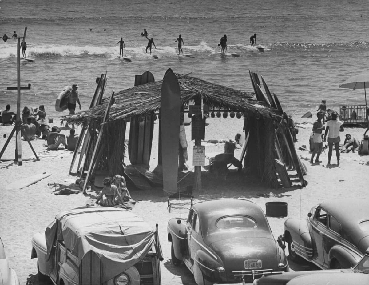 Surf culture in California, 1950