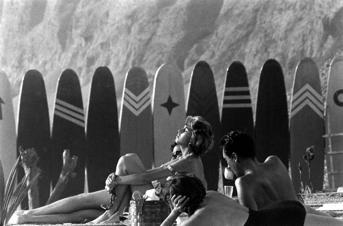 Surf culture in Lima, Peru, 1959