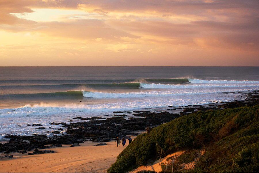 Beach surf landscape