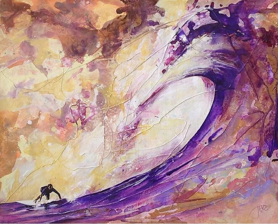 Big wave surfer